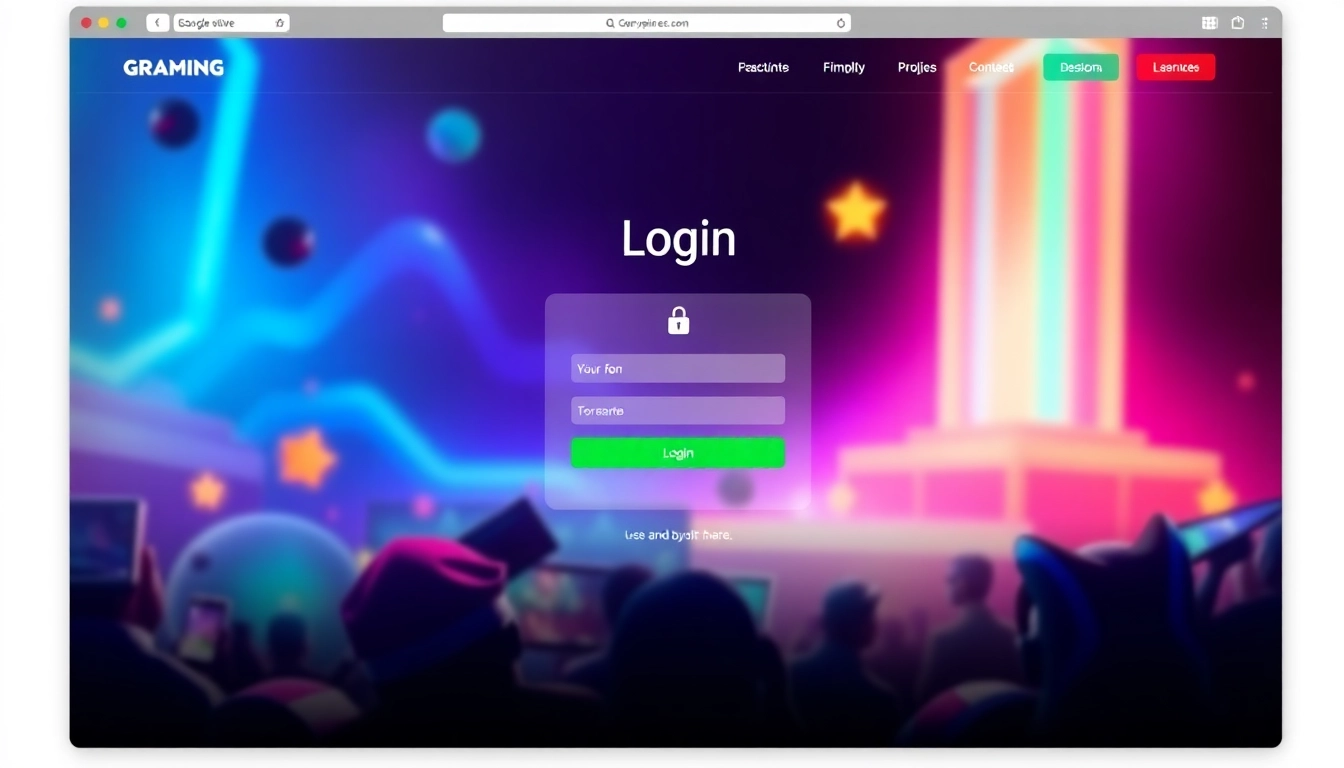 Easy ck999 login screen with secure sign-in process on a clean, modern interface for users seeking quick access.